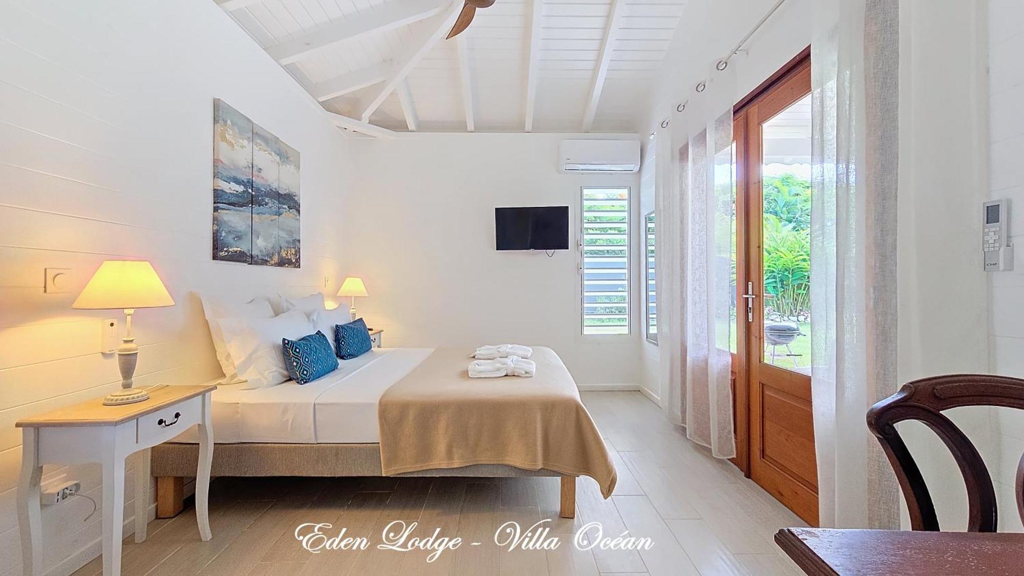 Eden Lodge 4 Villas Avec Piscine Privee แซงต์-ฟรองซัวส์ ภายนอก รูปภาพ