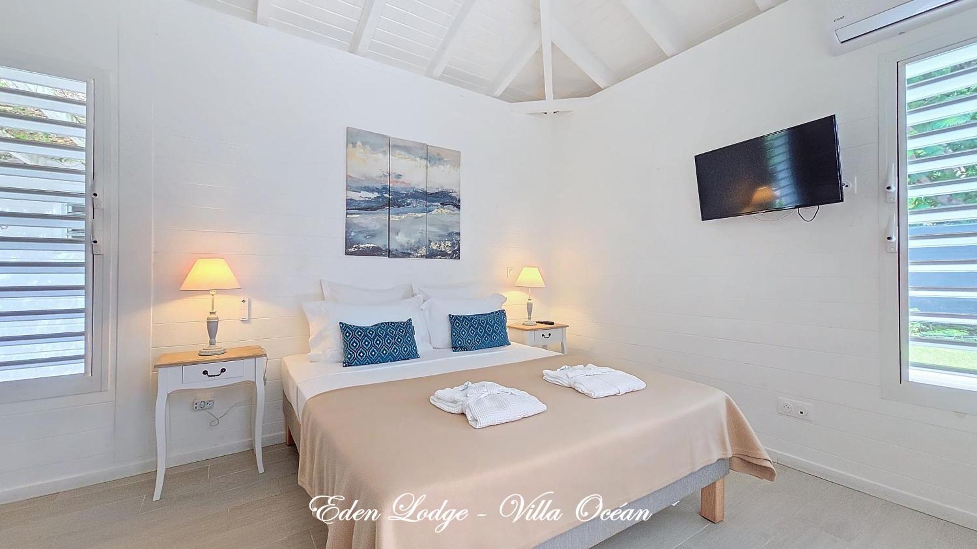 Eden Lodge 4 Villas Avec Piscine Privee แซงต์-ฟรองซัวส์ ภายนอก รูปภาพ