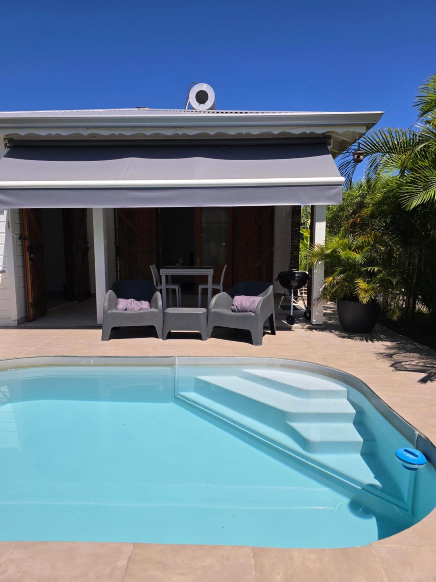 Eden Lodge 4 Villas Avec Piscine Privee แซงต์-ฟรองซัวส์ ภายนอก รูปภาพ